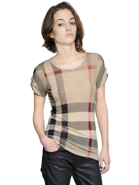 burberry tee shirt womens|burberry brit shirt women.